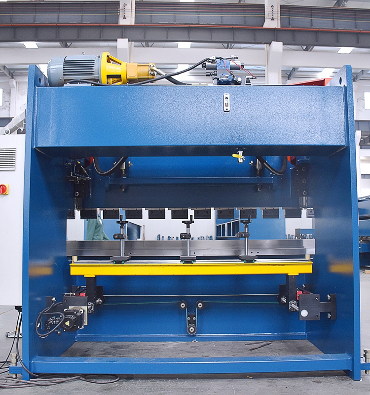 100t Cnc Metal Bending Machines, 3200 Mm Cnc Sheet Press Brake With E21 100 t CNC metalo lenkimo staklės, 3200 mm CNC lakštų presavimo stabdys su E21