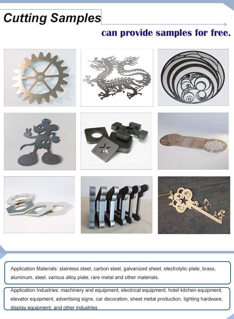 1kw 2kw Good Price Fiber Laser Cutting Machine For Sheet Metal 1kw 2kw Geros kainos pluošto lazerinio pjovimo mašina lakštiniam metalui