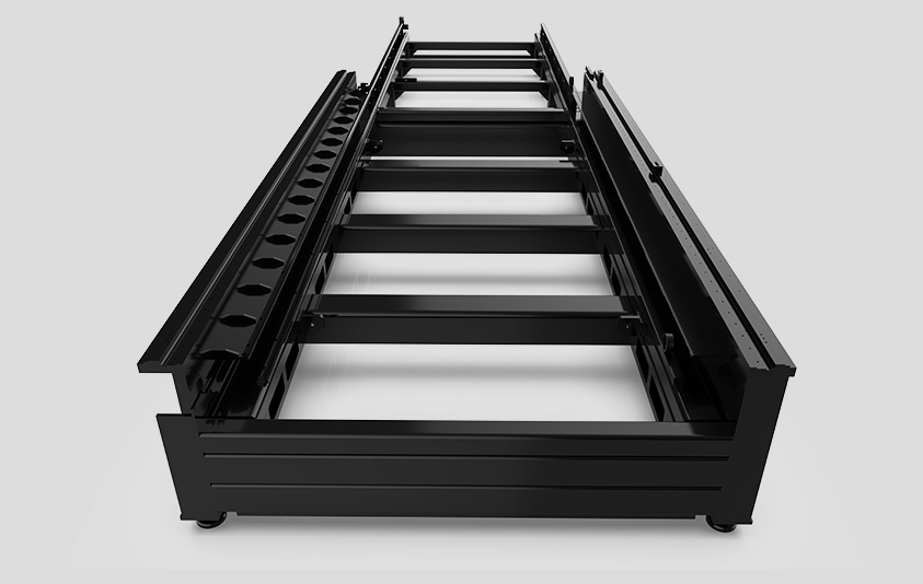 4kw Fiber Laser Cutting Machine 4kw pluošto lazerinio pjovimo mašina