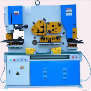 Hidraulinė kombinuota perforavimo ir kirpimo mašina Hidraulinė geležies apdirbimo kirpimo mašina