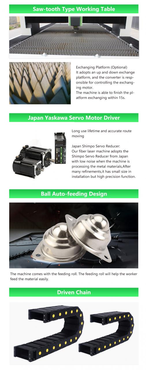 Carbon Iron Aluminum Metal Stainless Steel Cnc Fiber Laser Cutting Machine Anglies ir aliuminio metalo nerūdijančio plieno CNC pluošto lazerinio pjovimo staklės