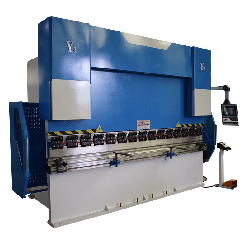 Factory Supply Electro Hydraulic Press Brake Cutting Bending Machine Gamyklos tiekimo elektrohidraulinio preso stabdžių pjovimo lenkimo mašina