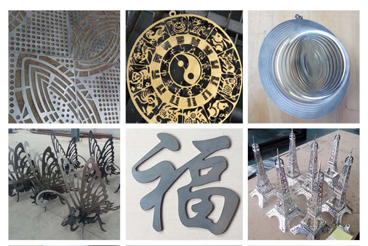 Didelio tikslumo 1000 W pluošto lazerinio pjovimo staklės kaina