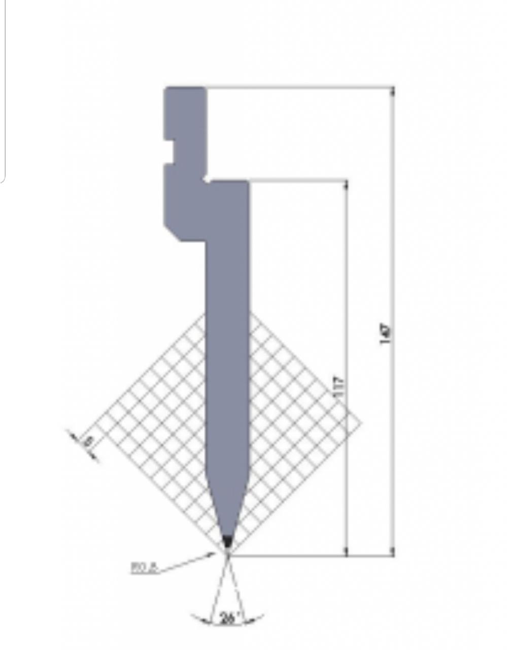 Hydraulic Press Brake Of 130t/3200mm 4+1 Axis Delem Da53t Cnc Press Brake 130 t/3200 mm 4+1 ašies Delem Da53t Cnc preso stabdžių hidraulinis stabdys